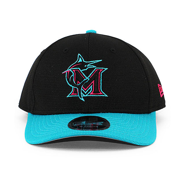 シティコネクト ニューエラ キャップ 9FORTY M-CROWN マイアミ マーリンズ MLB CITY CONNECT BP SNAPBACK CAP BLACK