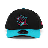シティコネクト ニューエラ キャップ 9FORTY M-CROWN マイアミ マーリンズ MLB CITY CONNECT BP SNAPBACK CAP BLACK