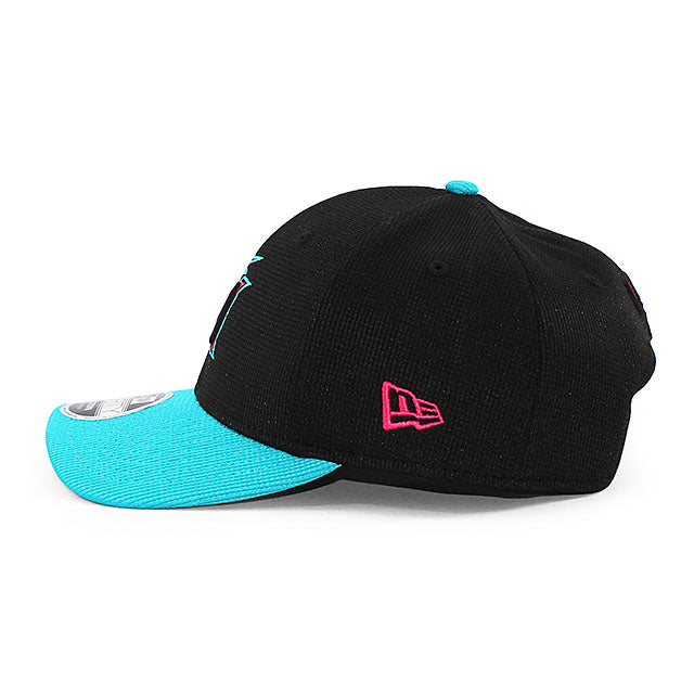 シティコネクト ニューエラ キャップ 9FORTY M-CROWN マイアミ マーリンズ MLB CITY CONNECT BP SNAPBACK CAP BLACK