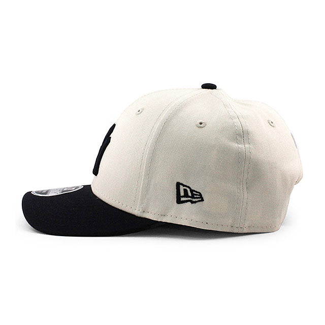 ニューエラ 9FORTY M-CROWN ニューヨーク ヤンキース MLB SNAPBACK CAP CREAM
