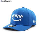 ニューエラ 9FORTY M-CROWN ナスカー チェイス エリオット AMAZON PRIME SNAPBACK CAP LT BLUE