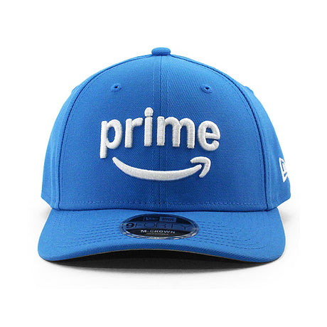 ニューエラ 9FORTY M-CROWN ナスカー チェイス エリオット AMAZON PRIME SNAPBACK CAP LT BLUE