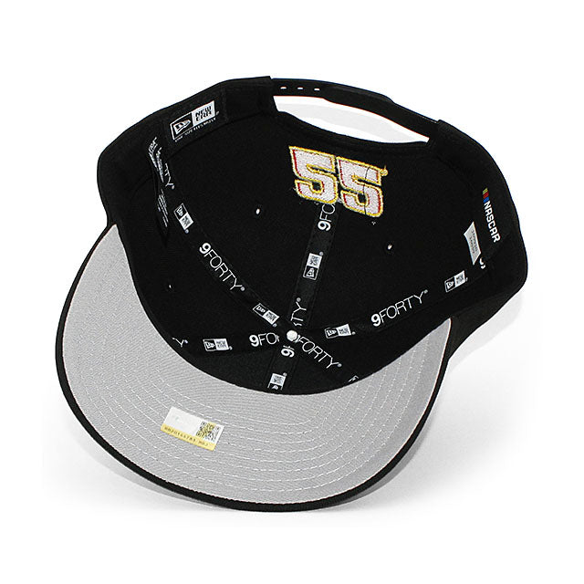 ニューエラ 9FORTY M-CROWN ナスカー ジョーイ ロガーノ PENNZOIL SNAPBACK CAP BLACK
