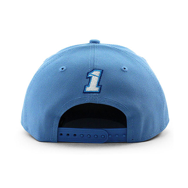 ニューエラ 9FORTY M-CROWN ナスカー ロス チャステイン BUSCH LIGHT SNAPBACK CAP LT BLUE