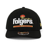 ニューエラ 9FORTY M-CROWN ナスカー ティム リッチモンド FOLGERS SNAPBACK CAP BLACK