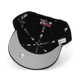 ニューエラ 9FORTY M-CROWN フィラデルフィア 76ERS NBA CLASSIC EDITION SNAPBACK CAP BLACK