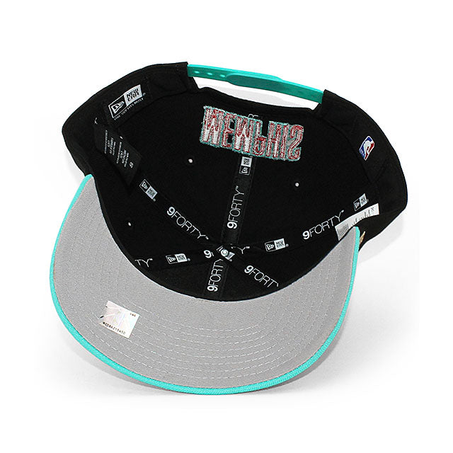 ニューエラ 9FORTY M-CROWN メンフィス グリズリーズ NBA CLASSIC EDITION SNAPBACK CAP BLACK