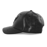 ニューエラ 9FORTY M-CROWN シカゴ ブルズ NBA PU LEATHER SNAPBACK CAP BLACKOUT