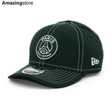 ニューエラ キャップ 9FORTY M-CROWN パリ サンジェルマン FC PSG STITCH SNAPBACK CAP GREEN