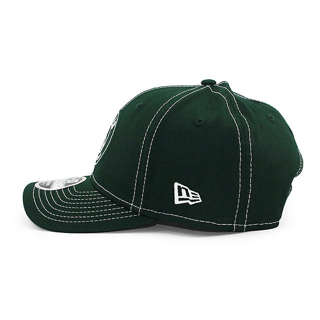 ニューエラ キャップ 9FORTY M-CROWN パリ サンジェルマン FC PSG STITCH SNAPBACK CAP GREEN