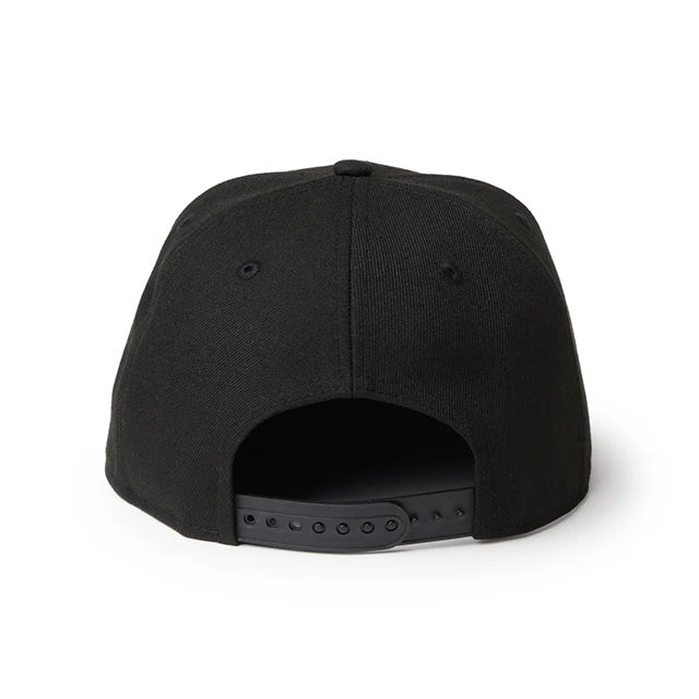 ニューエラ キャップ 9FIFTY LINEAR LOGO SNAPBACK CAP BLACK