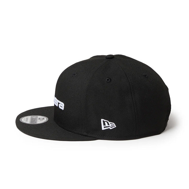 ニューエラ キャップ 9FIFTY LINEAR LOGO SNAPBACK CAP BLACK