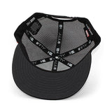 ニューエラ メッシュキャップ 9FIFTY マーベルコミックス ブラック ウィドウ TRUKER MESH SNAPBACK CAP BLACK