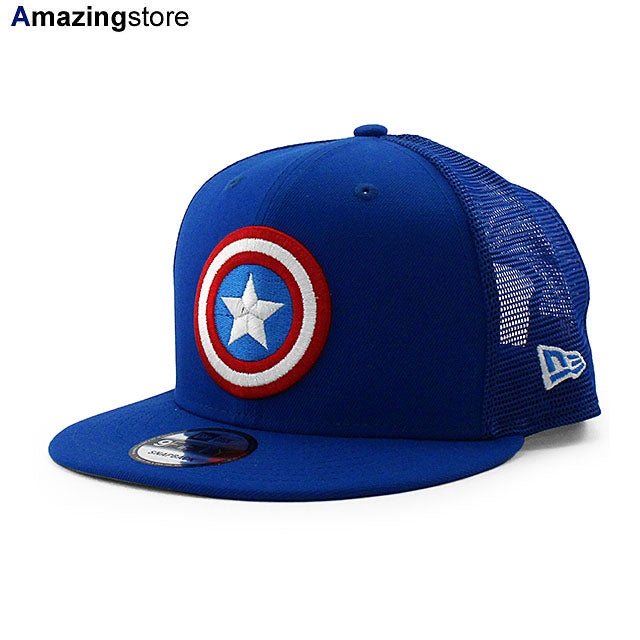 ニューエラ メッシュキャップ 9FIFTY マーベルコミックス キャプテン