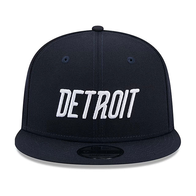 シティコネクト 海外取寄 ニューエラ キャップ 9FIFTY デトロイト タイガース MLB CITY CONNECT SNAPBACK CAP NAVY