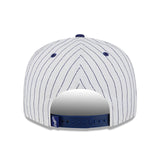 ニューエラ キャップ 9FIFTY スナップバック ロサンゼルス ドジャース MLB DECEPTOR SNAPBACK CAP PINSTRIPE WHITE-DARK ROYAL