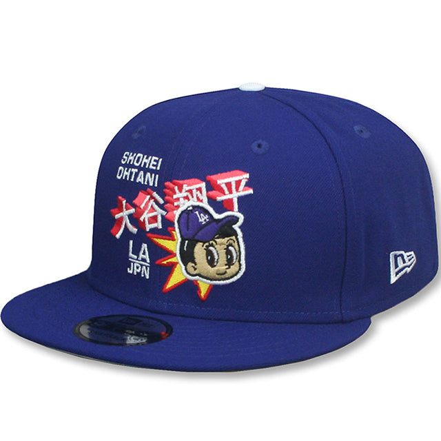 大谷翔平モデル ニューエラ キャップ 9FIFTY ロサンゼルス ドジャース MLB SHOHEI OHTANI ANIME SNAPBACK CAP ROYAL BLUE