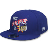大谷翔平モデル ニューエラ キャップ 9FIFTY ロサンゼルス ドジャース MLB SHOHEI OHTANI ANIME SNAPBACK CAP ROYAL BLUE