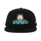 ニューエラ メッシュキャップ 9FIFTY ガーフィールド TRUKER MESH SNAPBACK CAP BLACK