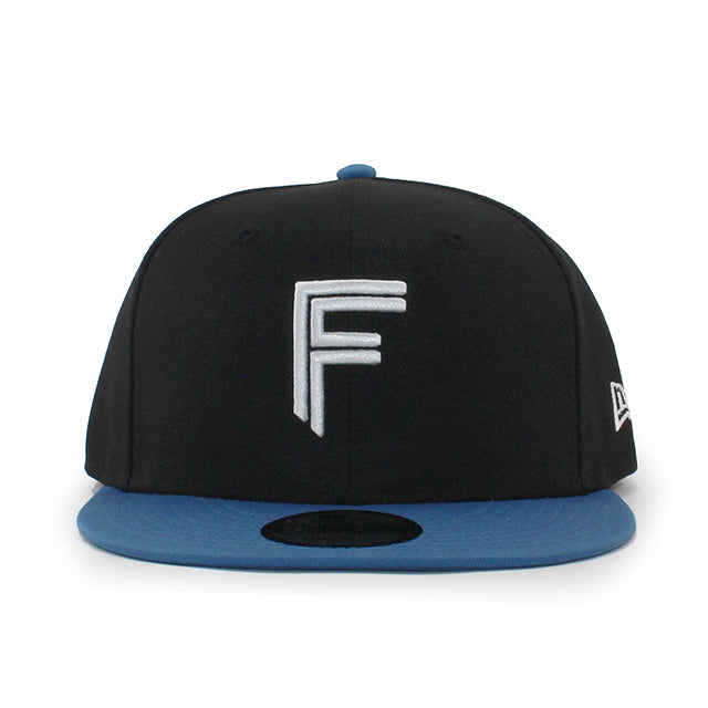 ニューエラ キャップ 9FIFTY スナップバック 北海道日本ハムファイターズ NPB TEAM LOGO SNAPBACK CAP BLACK-BLUE