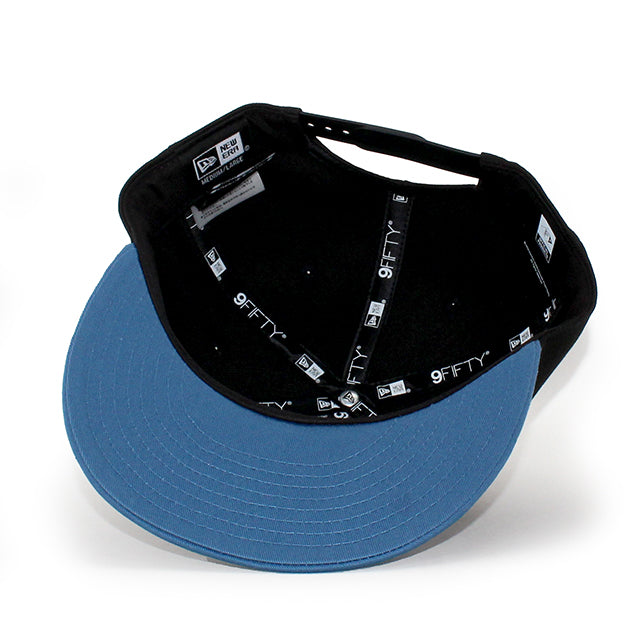 ニューエラ キャップ 9FIFTY スナップバック 北海道日本ハムファイターズ NPB TEAM LOGO SNAPBACK CAP BLACK-BLUE