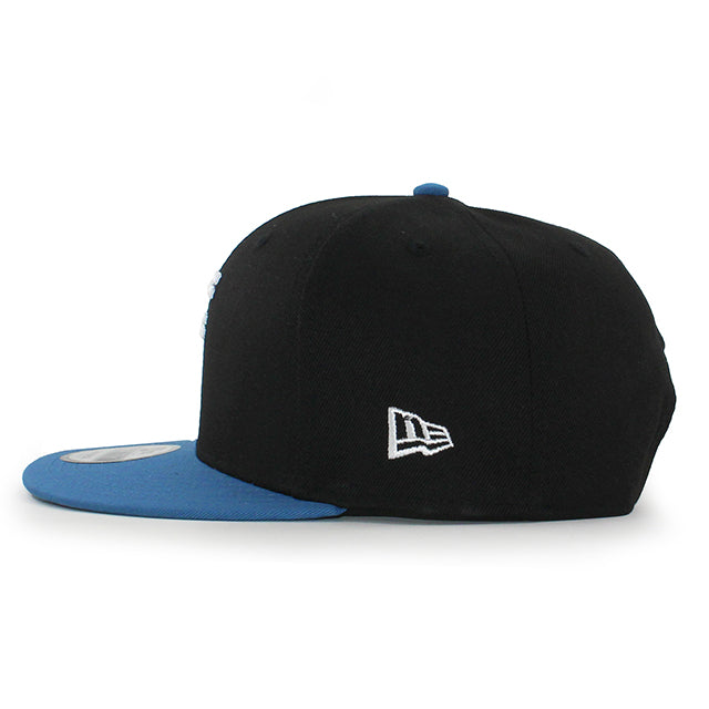 ニューエラ キャップ 9FIFTY スナップバック 北海道日本ハムファイターズ NPB TEAM LOGO SNAPBACK CAP BLACK-BLUE