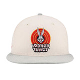 ニューエラ 海外取寄 キャップ 9FIFTY ルーニー テューンズ バッグス バニー CORDUROY SNAPBACK CAP CREAM