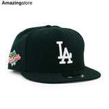 ニューエラ キャップ 9FIFTY ロサンゼルス ドジャース MLB 1988 WORLD SERIES GREY BOTTOM SNAPBACK CAP DK GREEN