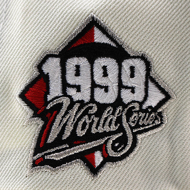 ニューエラ キャップ 9FIFTY ニューヨーク ヤンキース MLB 1999 WORLD SERIES GREY BOTTOM SNAPBACK CAP CREAM