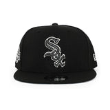 ニューエラ キャップ 9FIFTY シカゴ ホワイトソックス MLB 2005 WORLD SERIES GREY BOTTOM SNAPBACK CAP BLACK