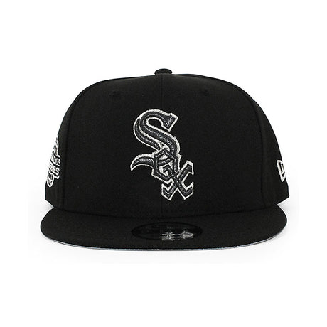 ニューエラ キャップ 9FIFTY シカゴ ホワイトソックス MLB 2005 WORLD SERIES GREY BOTTOM SNAPBACK CAP BLACK