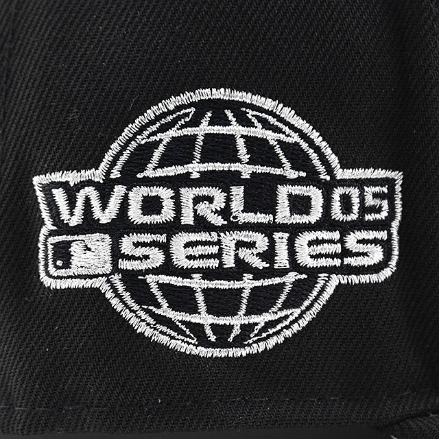 ニューエラ キャップ 9FIFTY シカゴ ホワイトソックス MLB 2005 WORLD SERIES GREY BOTTOM SNAPBACK CAP BLACK