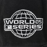 ニューエラ キャップ 9FIFTY シカゴ ホワイトソックス MLB 2005 WORLD SERIES GREY BOTTOM SNAPBACK CAP BLACK