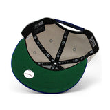 ニューエラ キャップ 9FIFTY シカゴ カブス MLB CLARK LOGO GREEN BOTTOM SNAPBACK CAP STONE