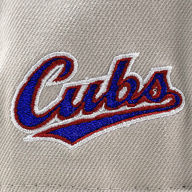 ニューエラ キャップ 9FIFTY シカゴ カブス MLB CLARK LOGO GREEN BOTTOM SNAPBACK CAP STONE