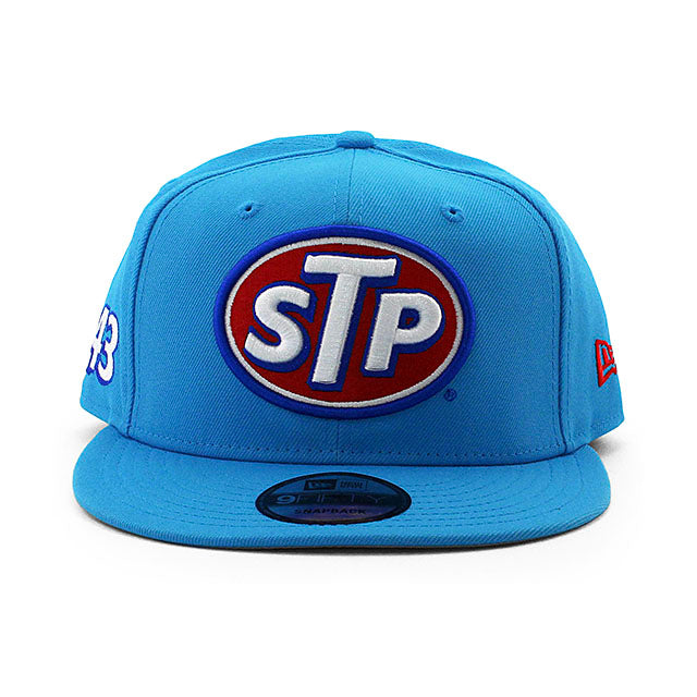 ニューエラ キャップ 9FIFTY ナスカー エリック ジョーンズ STP SNAPBACK CAP BLUE