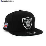 ニューエラ キャップ 9FIFTY ラスベガス レイダース NFL SHIELD LOGO SNAPBACK CAP BLACK
