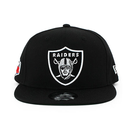 ニューエラ キャップ 9FIFTY ラスベガス レイダース NFL SHIELD LOGO SNAPBACK CAP BLACK