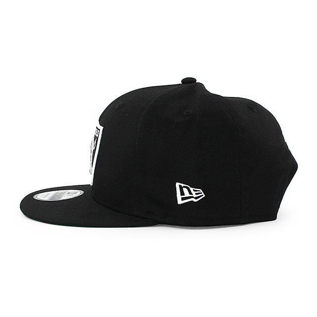 ニューエラ キャップ 9FIFTY ラスベガス レイダース NFL SHIELD LOGO SNAPBACK CAP BLACK