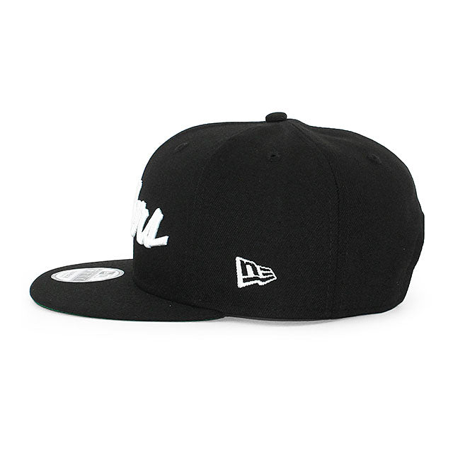 ニューエラ キャップ 9FIFTY ラスベガス レイダース NFL SCRIPT SNAPBACK CAP BLACK
