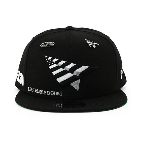 JAY-Z リーズナブル ダウト30周年記念 ニューエラ キャップ 9FIFTY ペーパープレーンズ JAY-Z30 REASONABLE DOUBT SNAPBACK BLACK