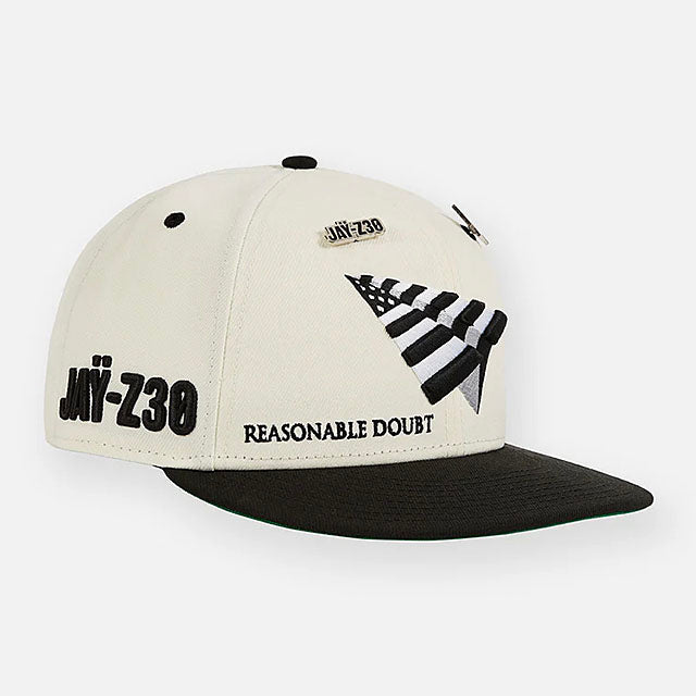 JAY-Z リーズナブル ダウト30周年記念 海外取寄 ニューエラ キャップ 9FIFTY ペーパープレーンズ JAY-Z30 REASONABLE DOUBT SNAPBACK WHITE