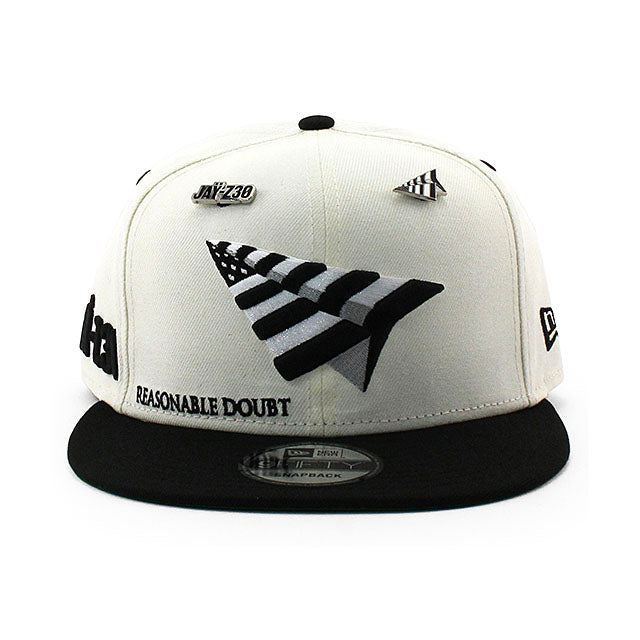JAY-Z リーズナブル ダウト30周年記念 ニューエラ キャップ 9FIFTY ペーパープレーンズ JAY-Z30 REASONABLE DOUBT SNAPBACK WHITE