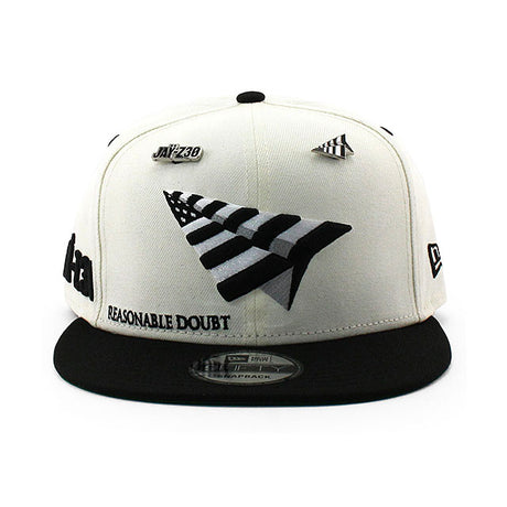 JAY-Z リーズナブル ダウト30周年記念 ニューエラ キャップ 9FIFTY ペーパープレーンズ JAY-Z30 REASONABLE DOUBT SNAPBACK WHITE