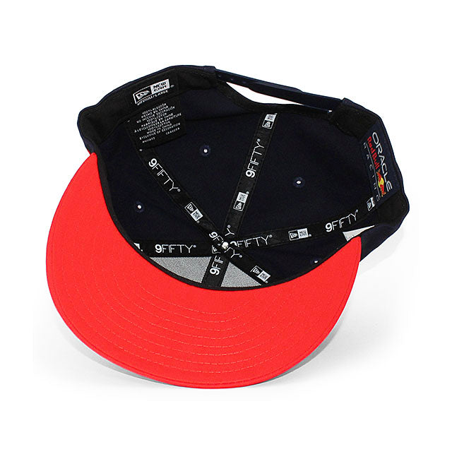 ニューエラ キャップ 9FIFTY オラクル レッドブル レーシング FLAWLESS LOGO SNAPBACK CAP NAVY