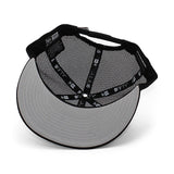 ニューエラ メッシュキャップ 9FIFTY スポンジボブ スクエアパンツ TRUKER MESH SNAPBACK CAP BLACK