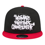 ニューエラ キャップ 9FIFTY UFC GRAFFITI SNAPBACK CAP BLACK