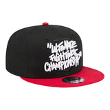 ニューエラ キャップ 9FIFTY UFC GRAFFITI SNAPBACK CAP BLACK