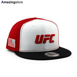 ニューエラ キャップ 9FIFTY UFC AMERICA SNAPBACK CAP WHITE