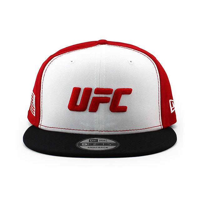 ニューエラ キャップ 9FIFTY UFC AMERICA SNAPBACK CAP WHITE